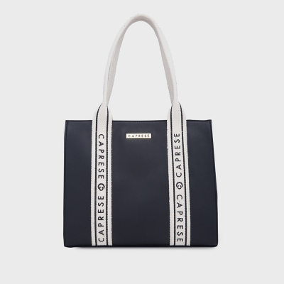 Nick Structured Brand Logo Shoulder Bag